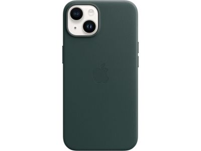 Apple Lederen Hoesje met MagSafe iPhone 14 - Groen