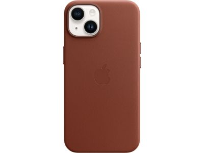 Apple Lederen Hoesje met MagSafe iPhone 14 - Bruin