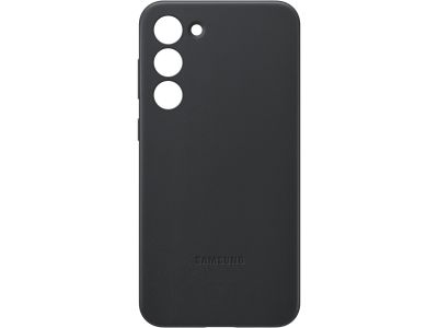 Samsung Lederen Cover Galaxy S23+ 5G - Zwart