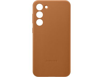 Samsung Lederen Cover Galaxy S23+ 5G - Bruin
