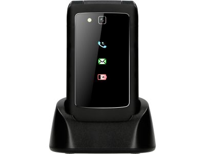 Fysic Big Button 4G Klap GSM - Zwart (5+1 gratis)