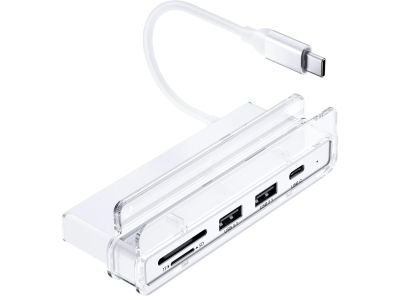 XtremeMac 6-ports USB-C Hub for New iMac M1 White