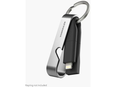 Vonmählen High Six 6in1 Fast Charging Cable Black/Silver