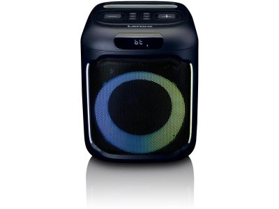 PA-100BK Lenco Bluetooth Party Speaker + Remote + Microphone Black
