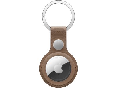 MT2L3ZM/A Apple Airtag FineWoven Key Ring Taupe