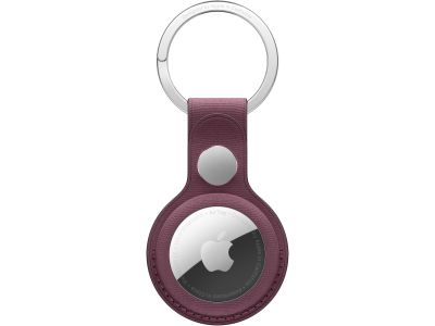 MT2J3ZM/A Apple Airtag FineWoven Key Ring Mulberry