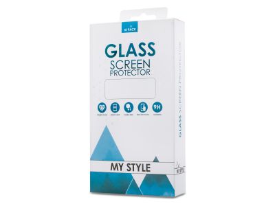 My Style Tempered Glass Screen Protector for Apple iPhone 15/16 Clear (10-Pack)