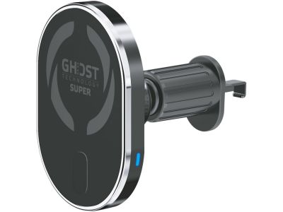 Celly GhostSuperMag MagSafe Wireless Car Charger Holder Black