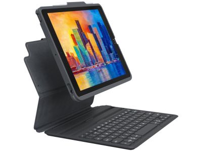 ZAGG Pro Keys Bluetooth Keyboard Case for Apple iPad 10.2 (2019/2020/2021) QWERTY Black