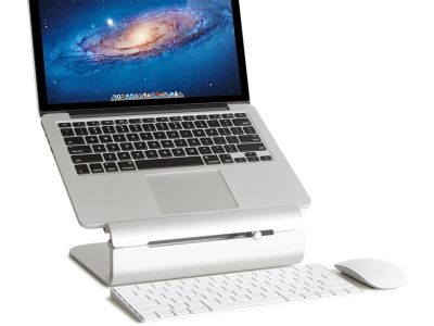 Rain Design iLevel2 Adjustable Laptop Stand Silver 2x + Gratis iRest Tablet Stand