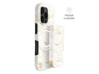 MIO 5000mAh Power Bank Magsafe Compatible White Roses - Glossy