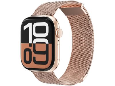 Vonmählen Milanese Loop 2 For Apple Watch 44 - 45 - 46 - 49mm One Size Rose Gold
