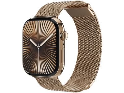 Vonmählen Milanese Loop 2 For Apple Watch 40 - 41 - 42mm One Size Sunset Gold