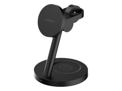 Mobilize 3in1 Charger Station MagSafe Compatible 25W Qi2.2 Black