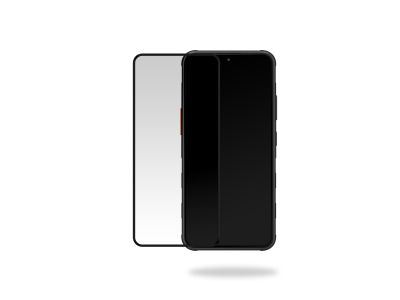 Mobilize Privacy Glass Screen Protector - Black Frame - for Samsung Galaxy Xcover7/Xcover7 Pro
