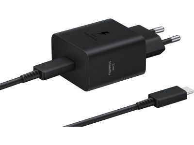 EP-T4511XBEGEU Samsung USB-C PD Wall Charger 45W + USB-C Cable Black Bulk