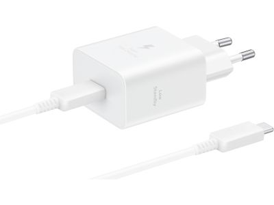 EP-T4511XWEGEU Samsung USB-C PD Wall Charger 45W + USB-C Cable White Bulk