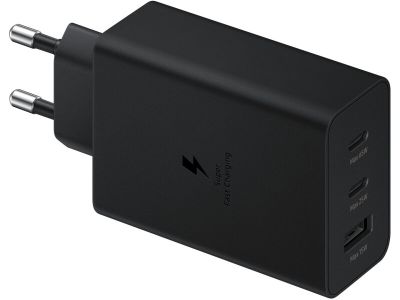 EP-T6530NBEGEU Samsung USB-C PD Trio Wall Charger 65W Black