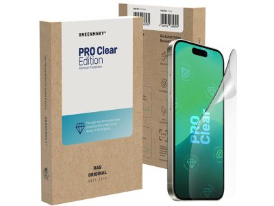 Green Mnky PRO HD Clear Edition for Smartphone 7inch (per 25 stuks)