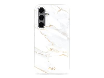 MIO White Marble Magsafe Compatible for Samsung S24 FE 5G