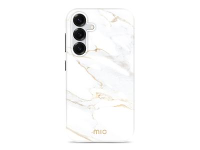 MIO White Marble Magsafe Compatible for Samsung S25 5G