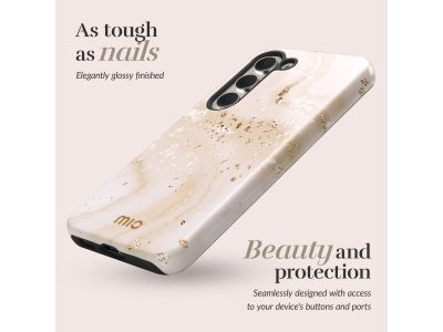 MIO Gold Marble Magsafe Compatible for Samsung S25 Edge 5G