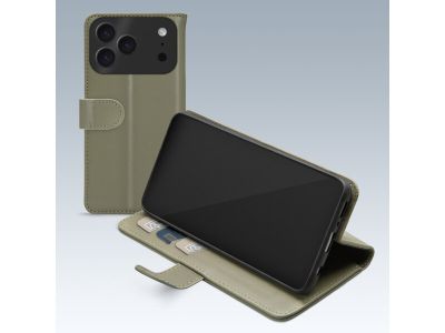 Mobilize Premium Gelly Wallet Book Case Apple iPhone 17 Pro Green