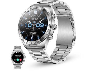 KSIX Smartwatch Elite with AMOLED-display Silver