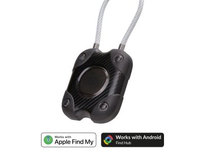 Beeep OneTag Apple Find My & Android Tracker - Waterproof Lock - Black