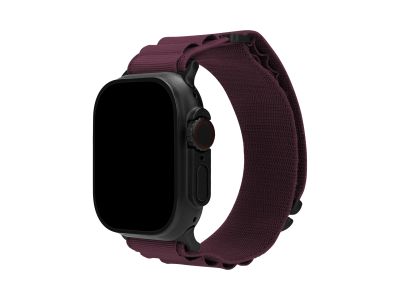 Mobilize Nylon Watch Band - Alpine - Black Connector - for Apple 38/40/41mm - Bordeaux