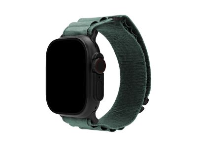 Mobilize Nylon Watch Band - Alpine - Black Connector - for Apple 38/40/41mm - Green