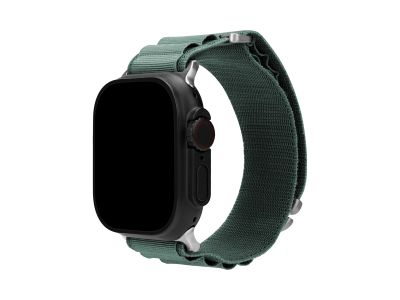 Mobilize Nylon Watch Band - Alpine - Titanium Connector - for Apple 42/44/45/49mm - Green
