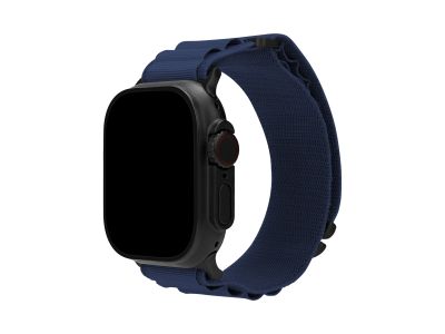 Mobilize Nylon Watch Band - Alpine - Black Connector - for 42/44/45/49mm - Blue