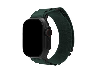 Mobilize Nylon Watch Band - Alpine - Black Connector - for Apple 38/40/41mm - Dark Green