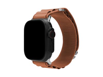 Mobilize Nylon Watch Band - Alpine - Titanium Connector - for Apple 42/44/45/49mm - Terracotta