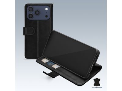 Mobilize Leather Wallet Apple iPhone 17 Pro/18 Pro Black