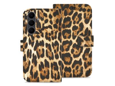 My Style Flex Wallet for Samsung Galaxy S25 FE 5G/S26 FE 5G Wild Leopard