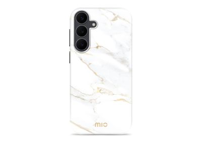 MIO White Marble Magsafe Compatible for Samsung S25 FE 5G/S26 FE 5G